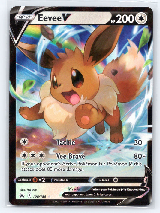 Eevee V - #108/159 - SWSH: Crown Zenith