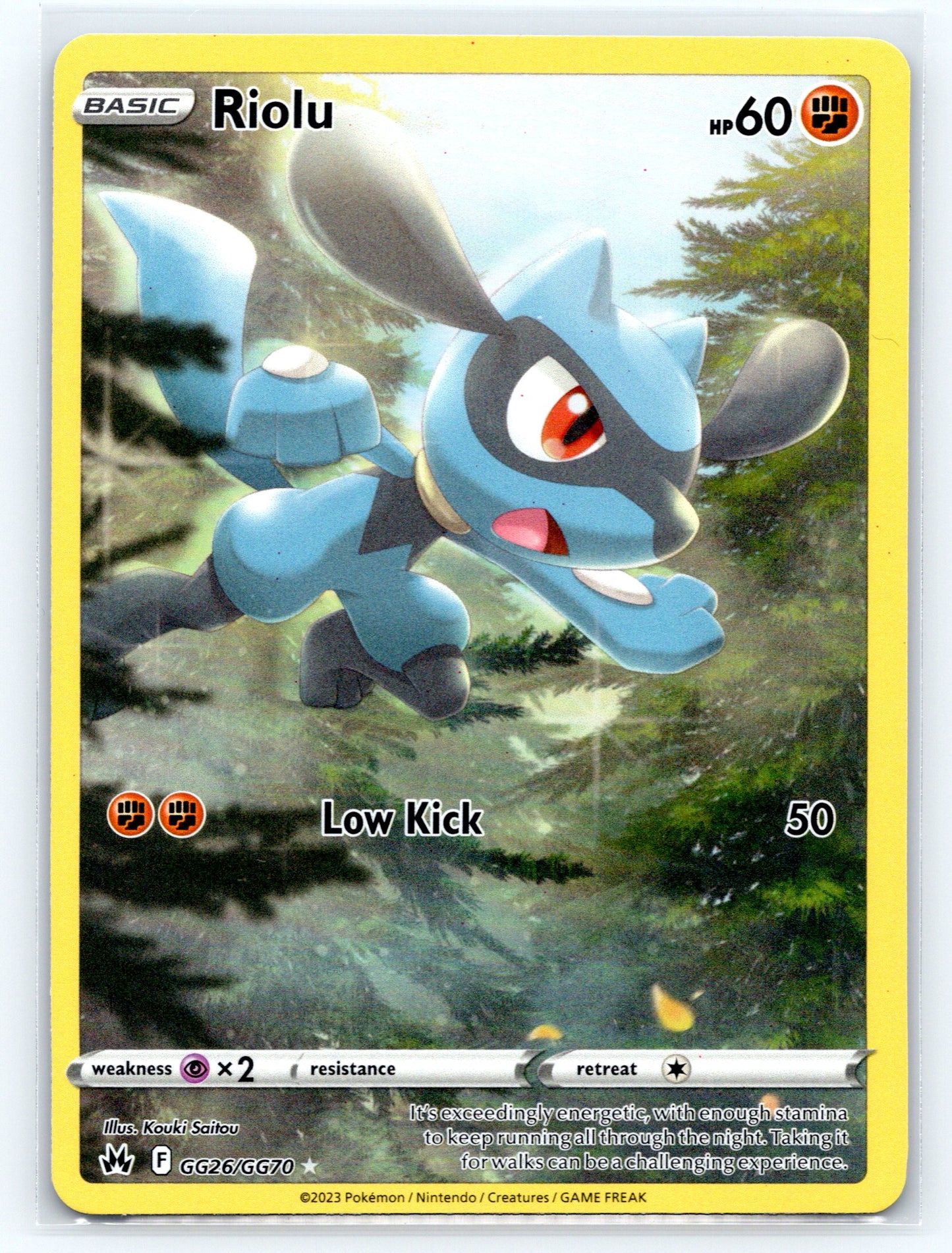 Riolu - #GG26/GG70 - SWSH: Crown Zenith: Galarian Gallery