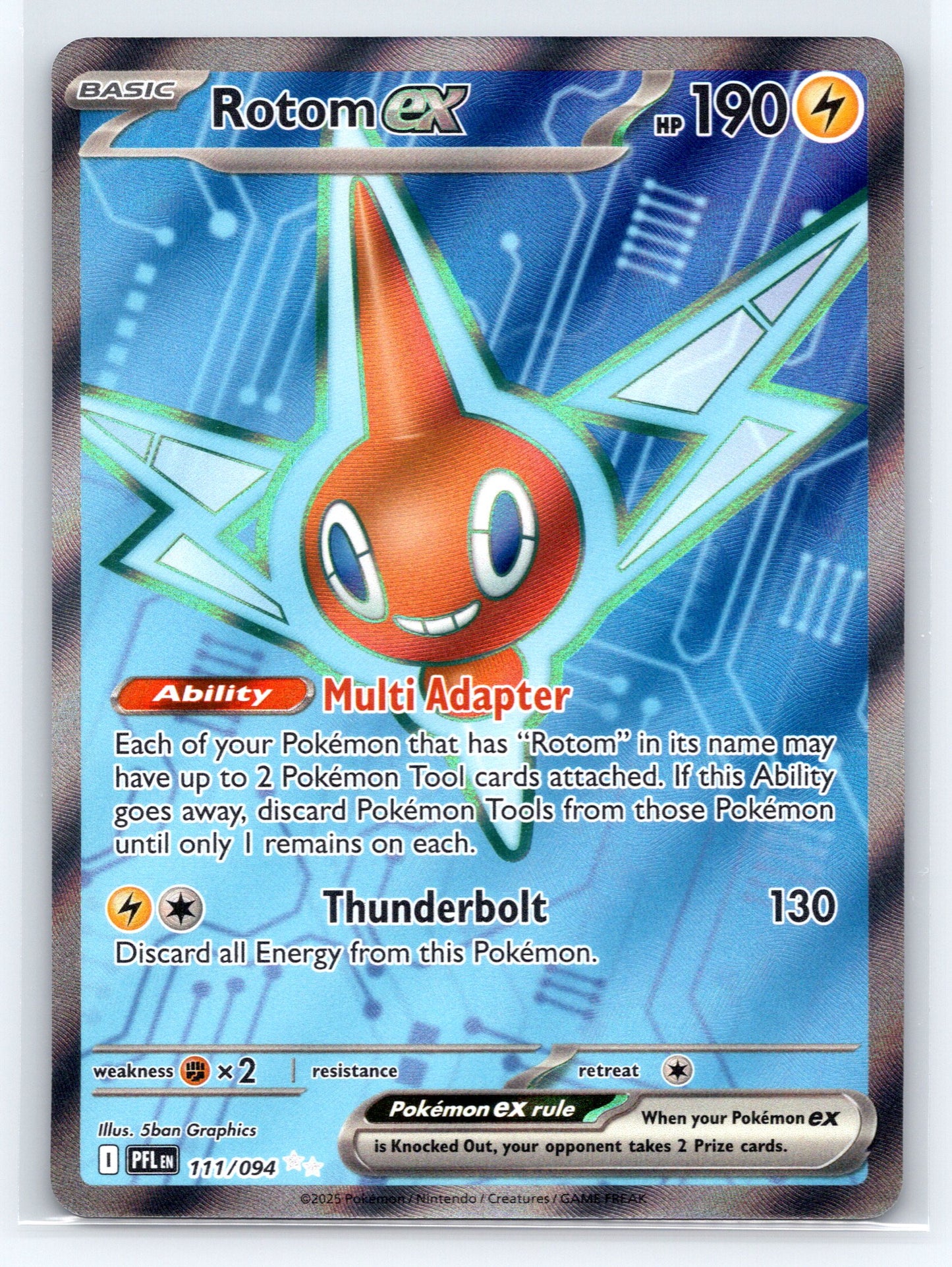 Rotom ex - #111/094 - ME02: Phantasmal Flames