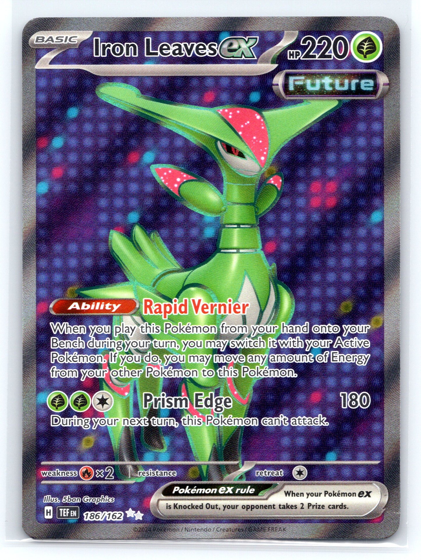 Iron Leaves ex - #186/162 - SV05: Temporal Forces