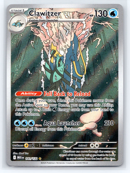 Clawitzer - #141/132 - ME01: Mega Evolution