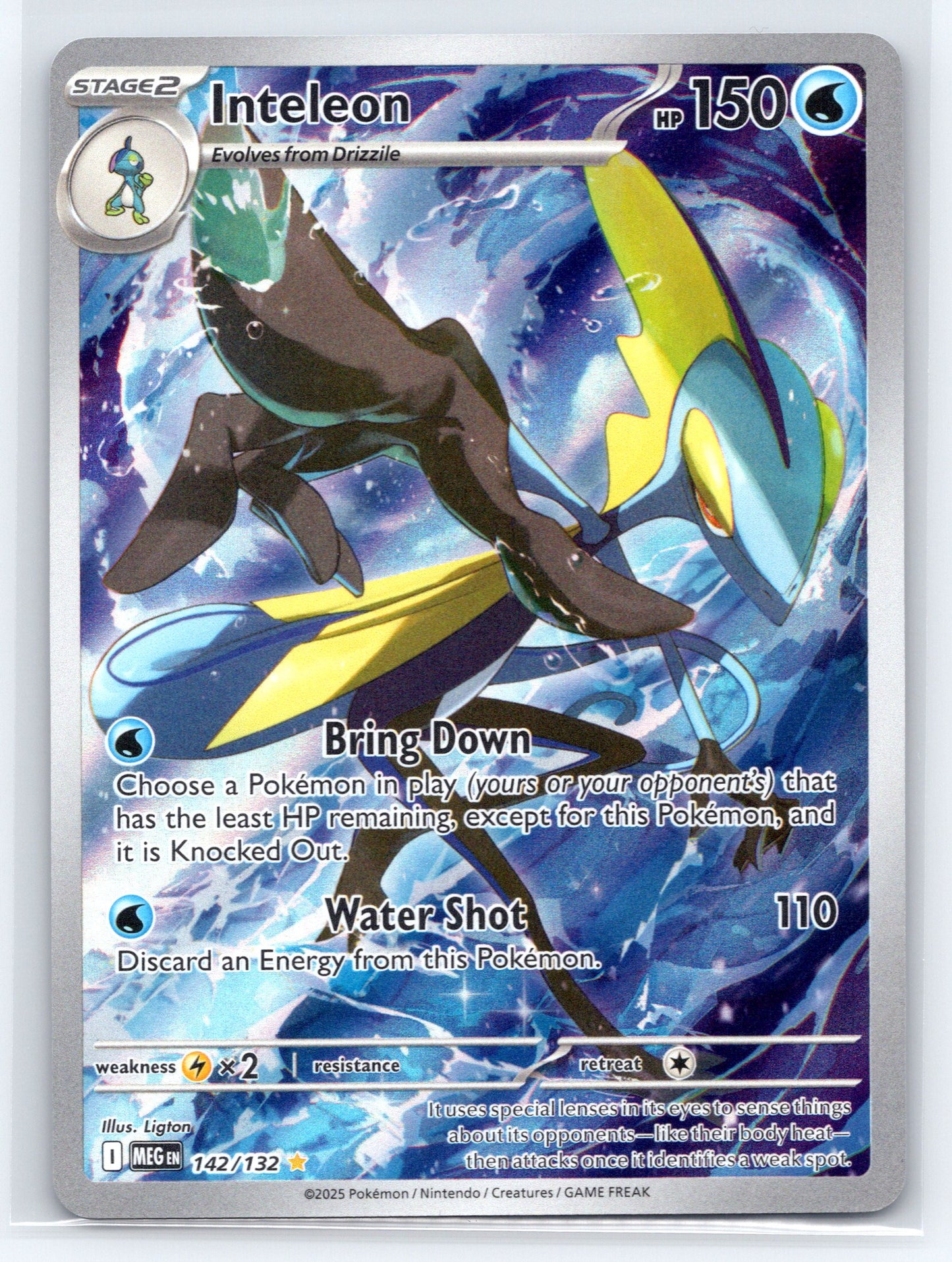Inteleon - #142/132 - ME01: Mega Evolution