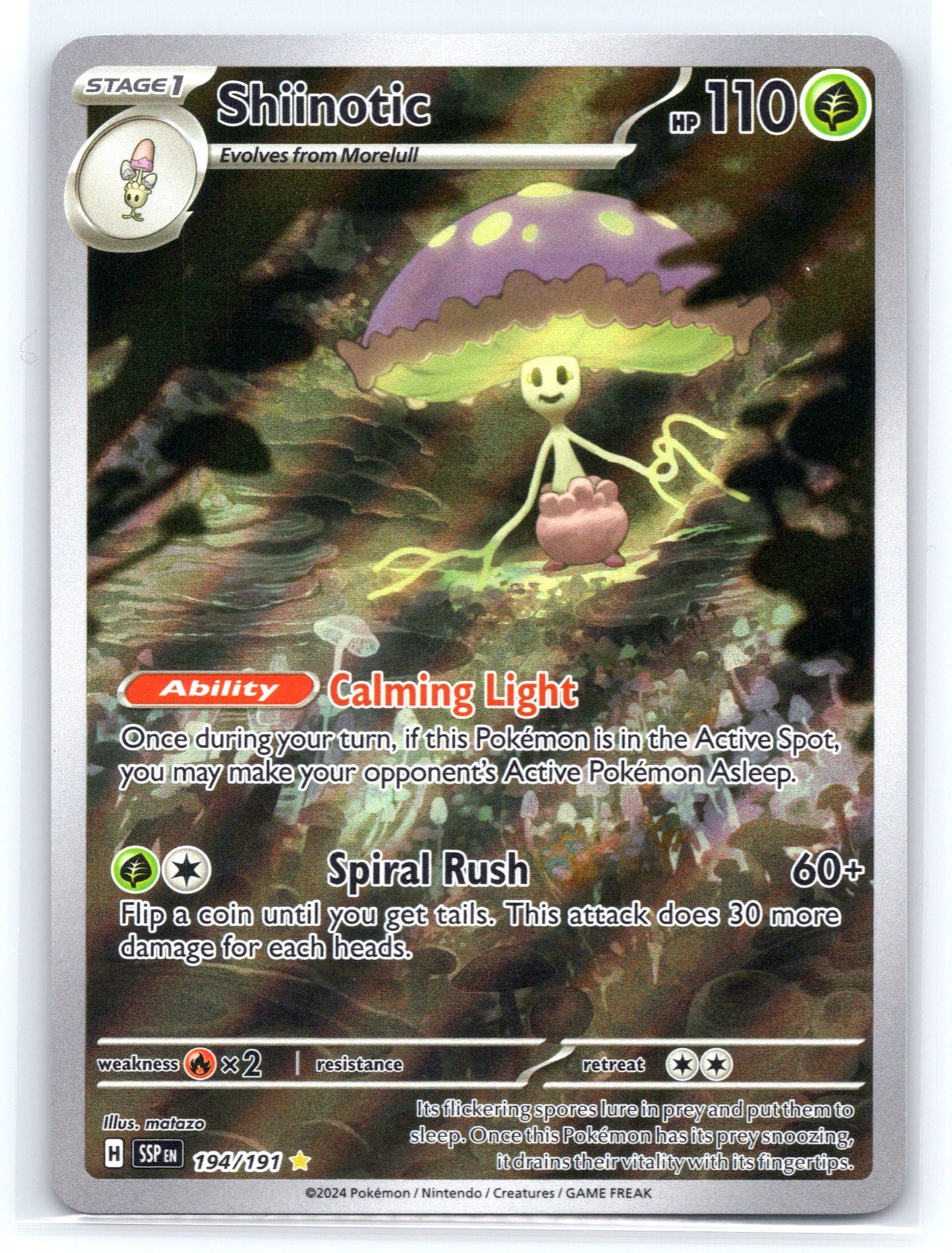 Shiinotic - #194/191 - SV08: Surging Sparks