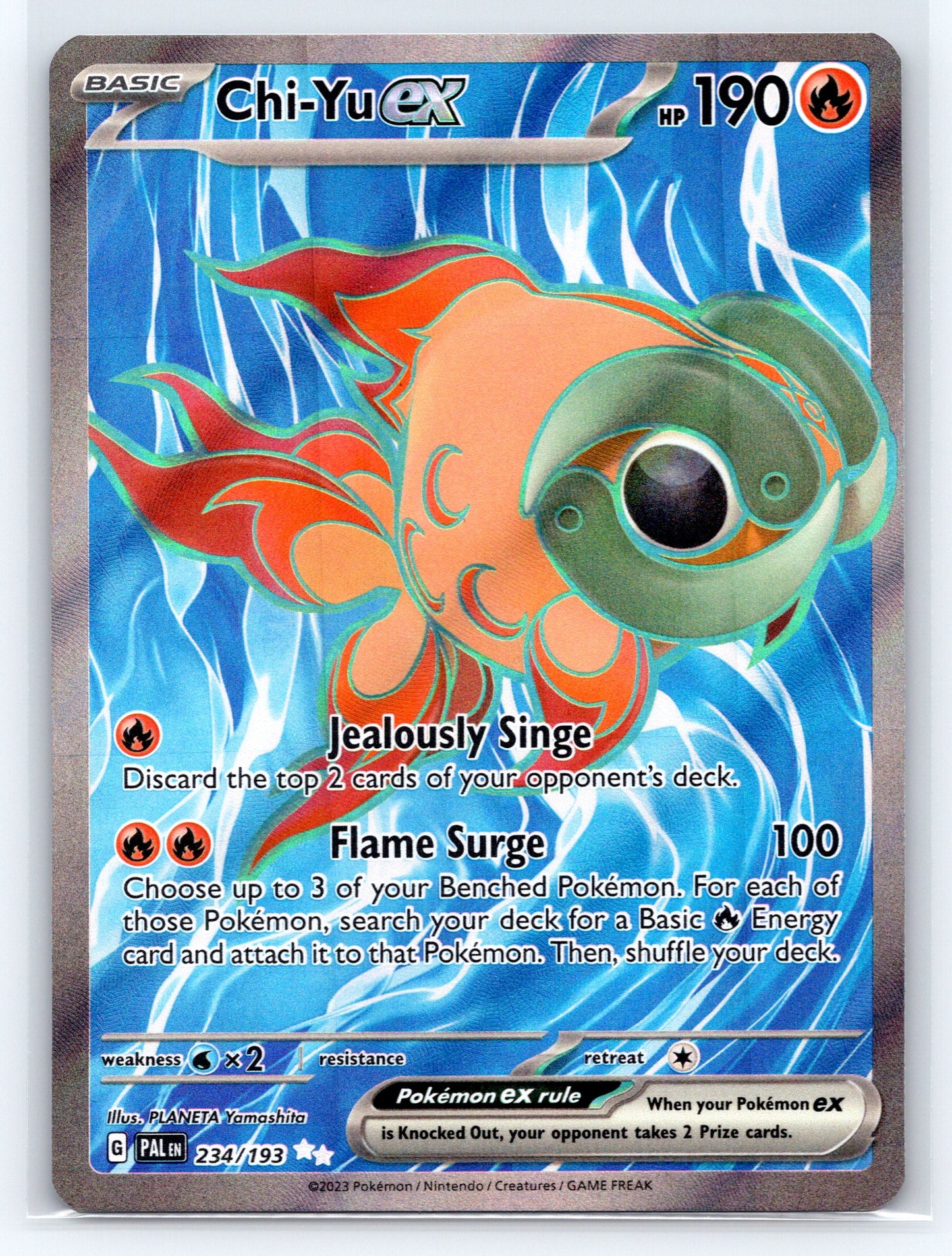 Chi-Yu ex - #234/193 - SV02: Paldea Evolved