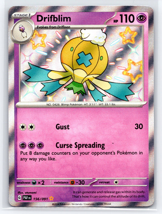 Drifblim - #156/091 - SV: Paldean Fates