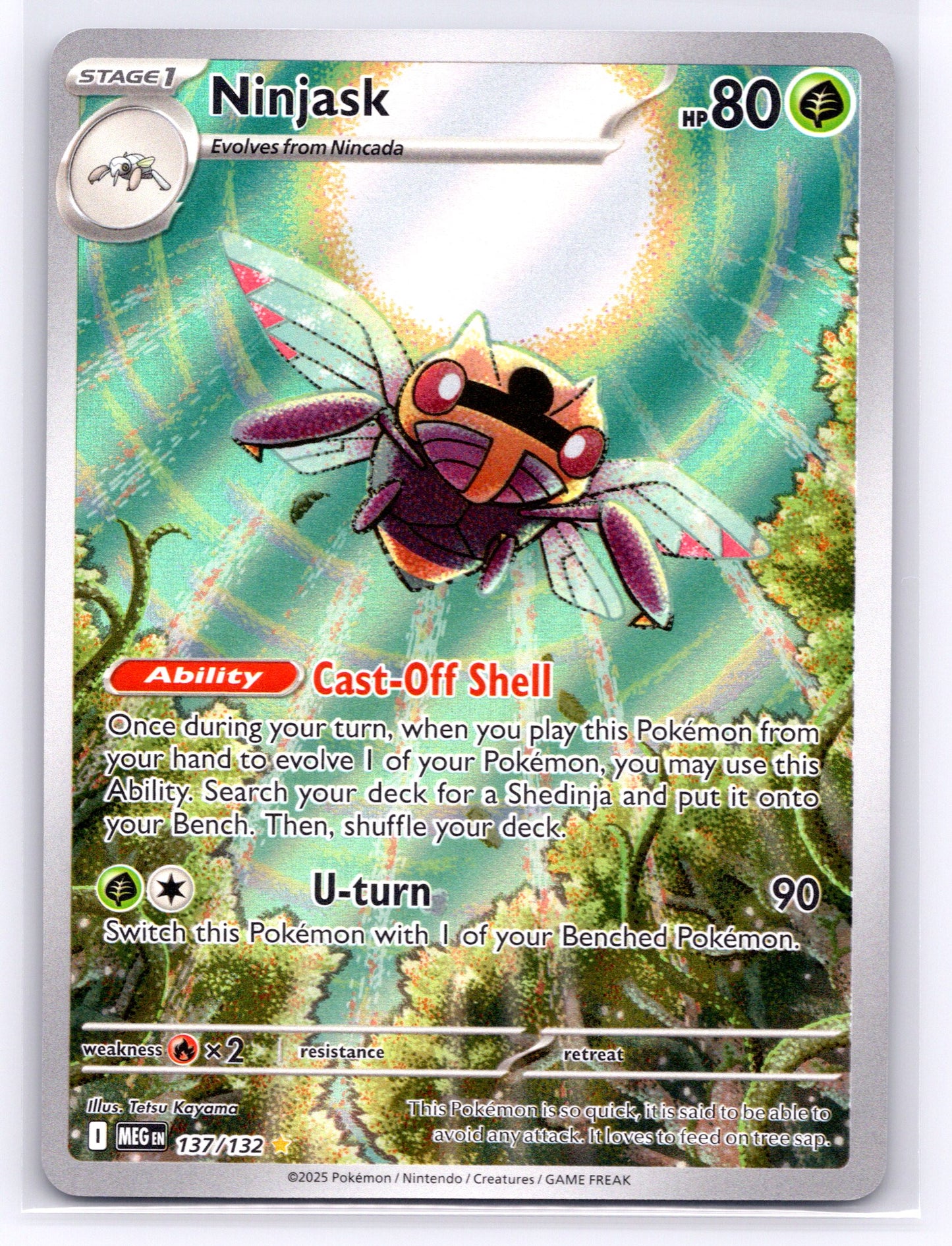 Ninjask - #137/132 - ME01: Mega Evolution