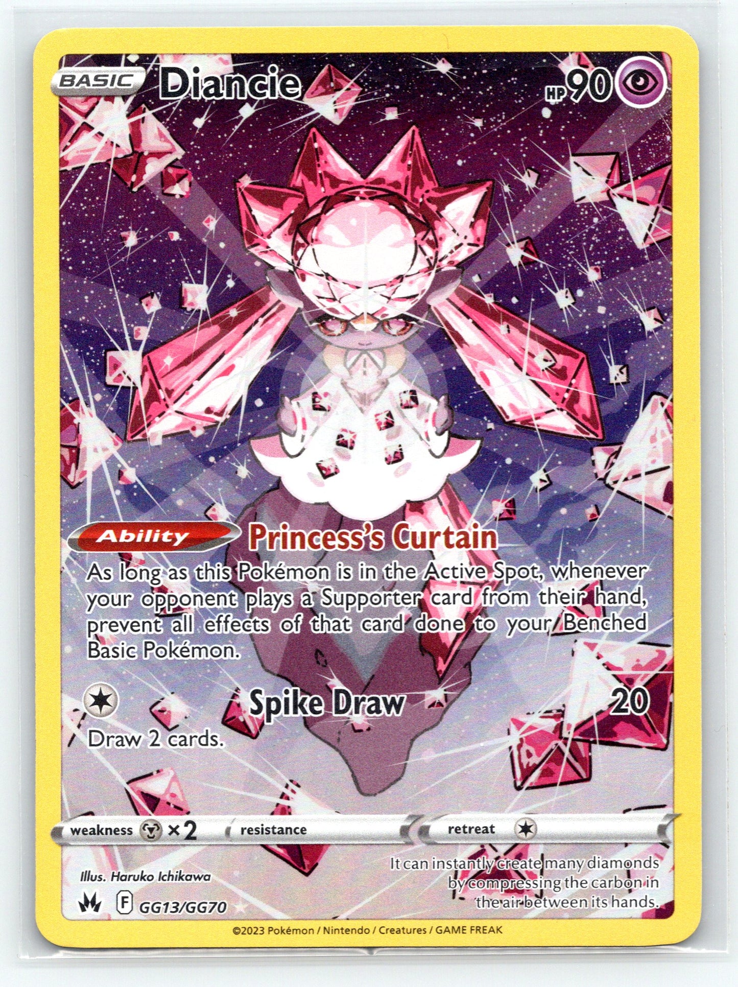 Diancie - #GG13/GG70 - SWSH: Crown Zenith: Galarian Gallery