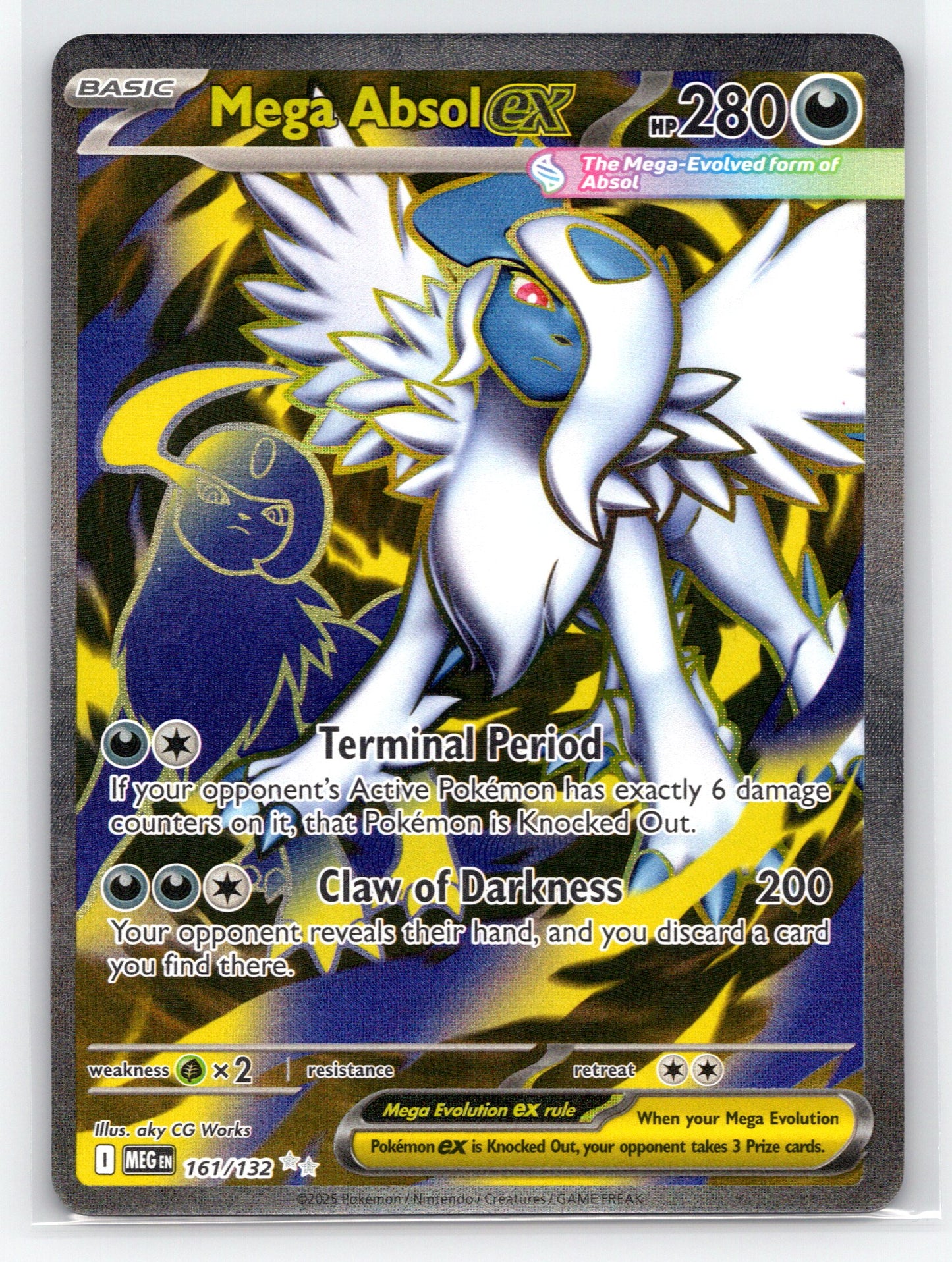 Mega Absol ex - #161/132 - ME01: Mega Evolution