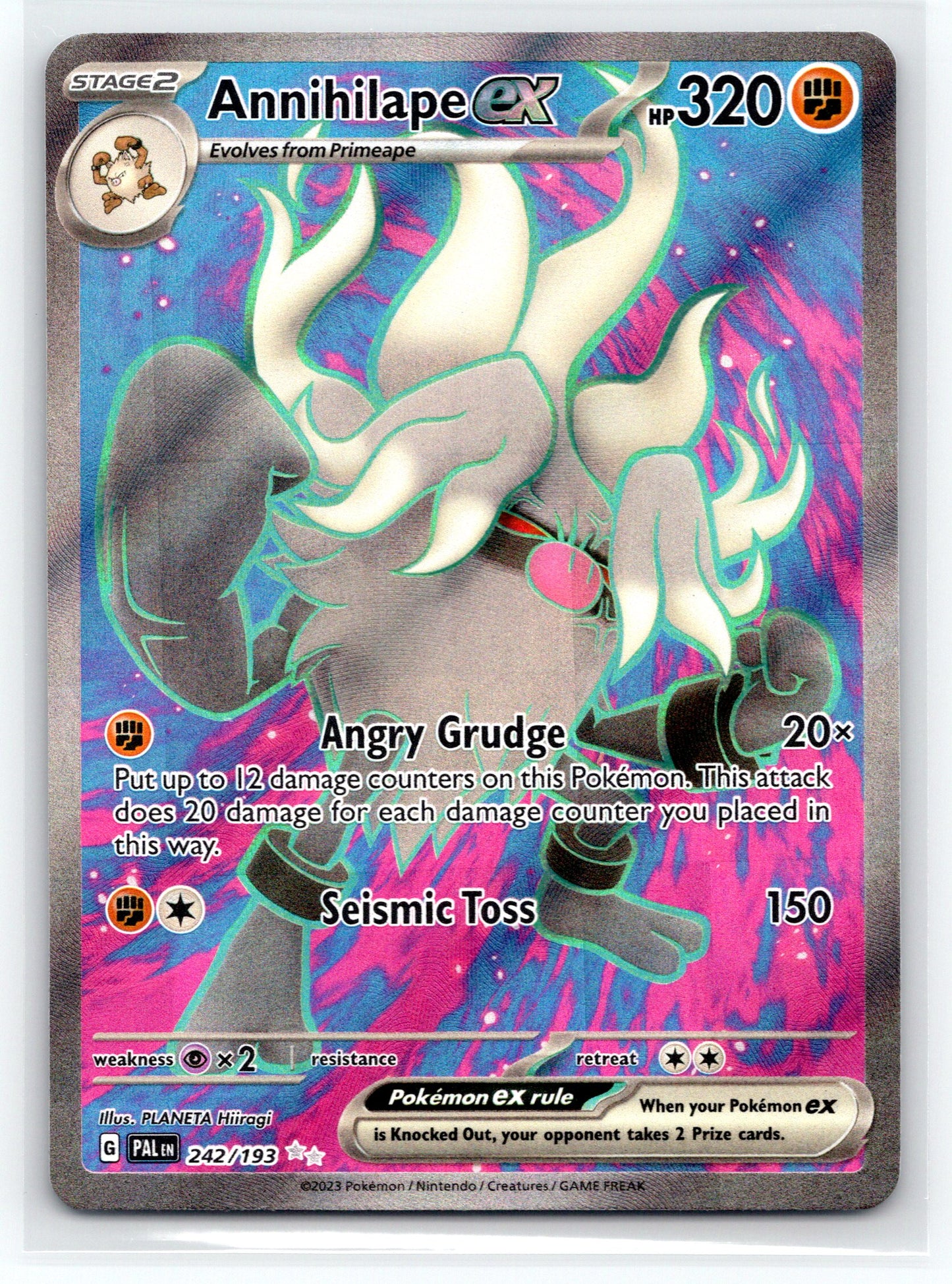Annihilape ex - #242/193 - SV02: Paldea Evolved