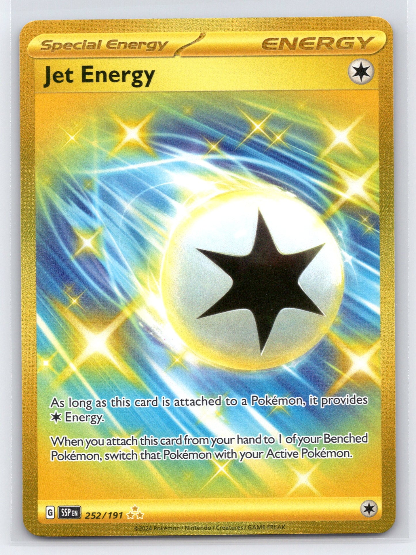 Jet Energy - #252/191 - SV08: Surging Sparks