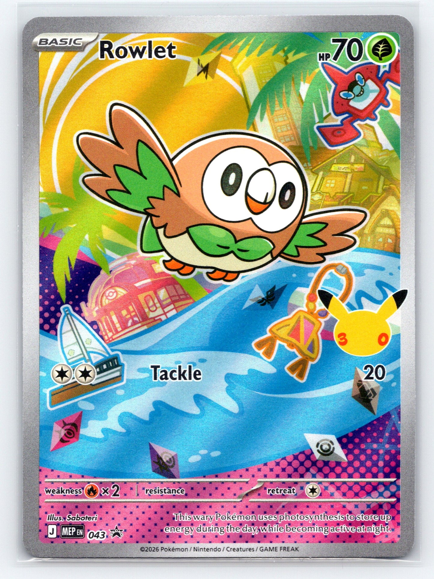 Rowlet - #043 - ME: Mega Evolution Promo