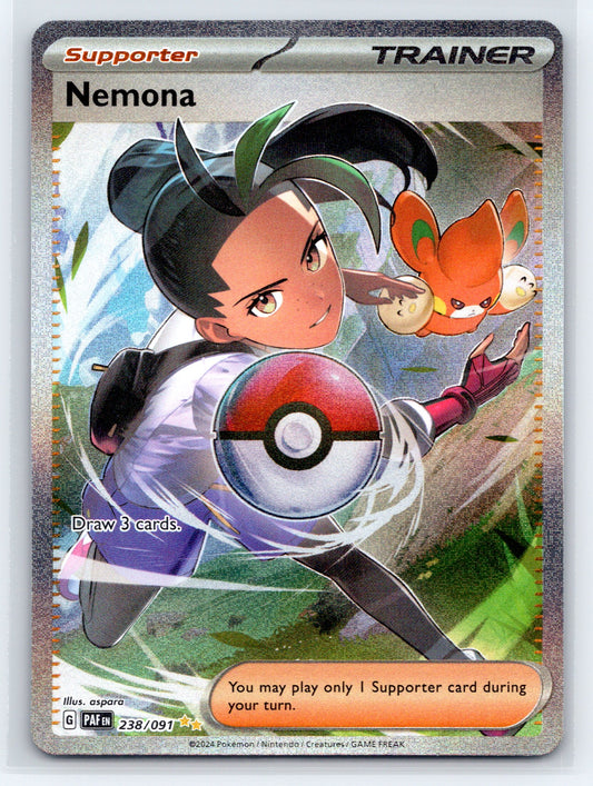 Nemona - #238/091 - SV: Paldean Fates