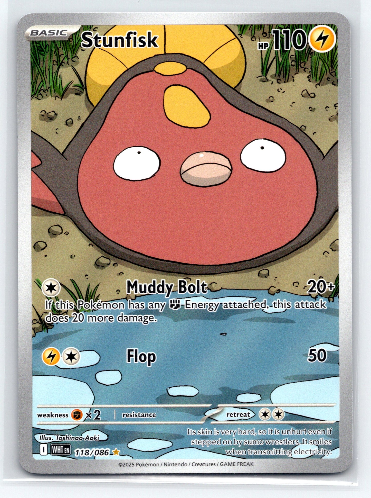 Stunfisk - #118/086 - SV: White Flare