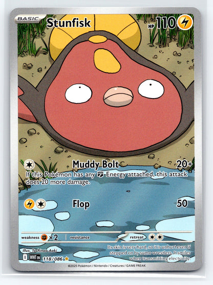 Stunfisk - #118/086 - SV: White Flare
