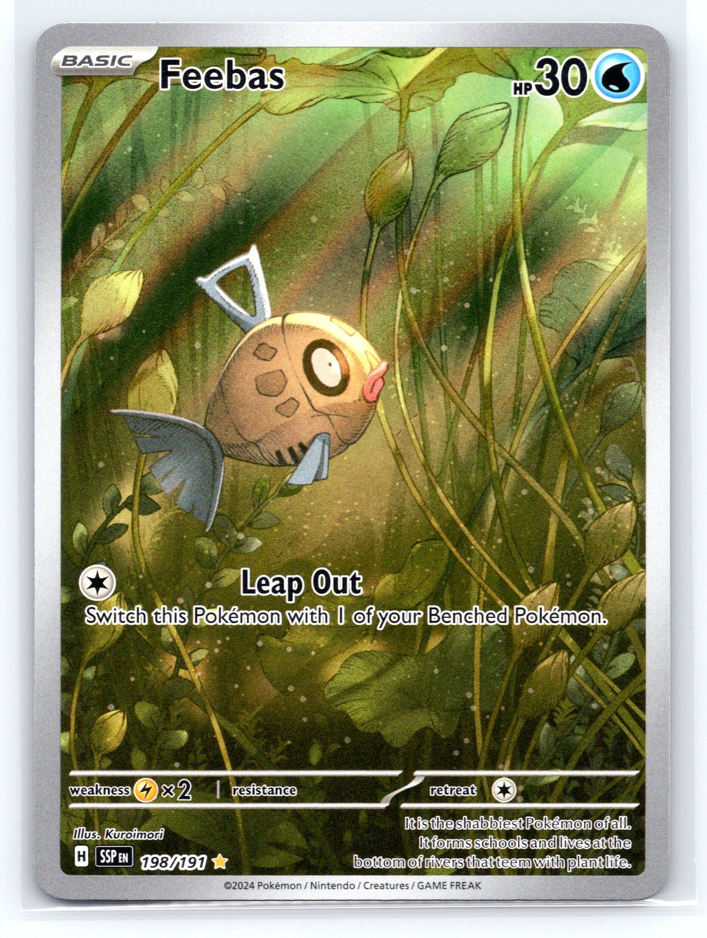 Feebas - #198/191 - SV08: Surging Sparks