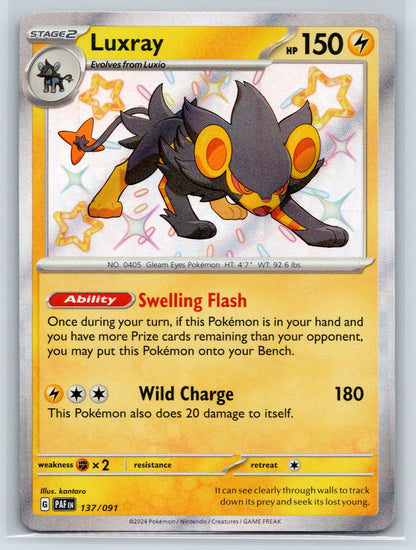 Luxray - #137/091 - SV: Paldean Fates