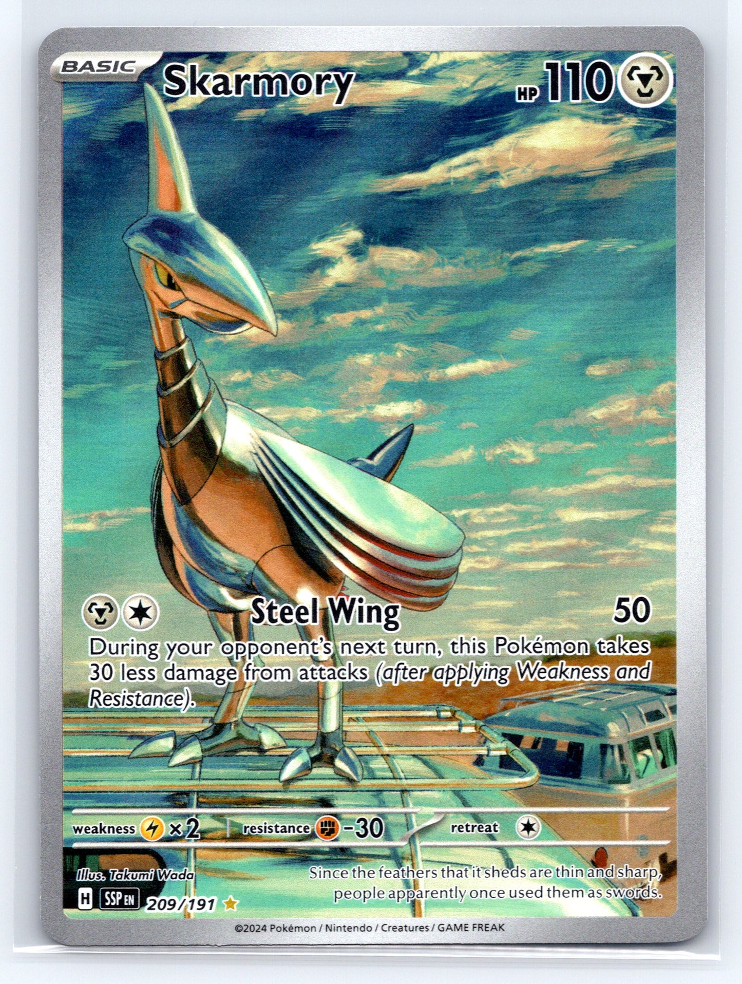 Skarmory - #209/191 - SV08: Surging Sparks