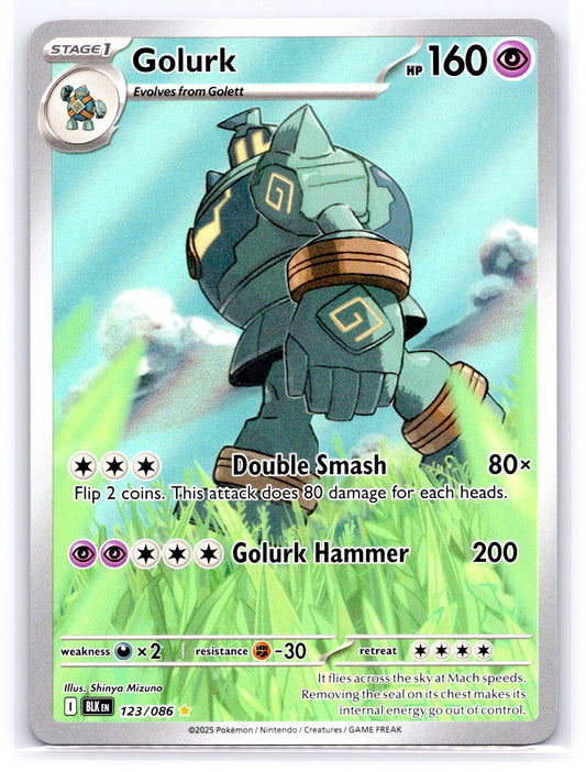 Golurk - #123/086 - SV: Black Bolt