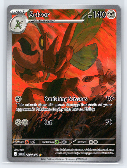 Scizor - #205/197 - SV03: Obsidian Flames