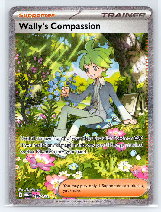 Wally's Compassion - #186/132 - ME01: Mega Evolution