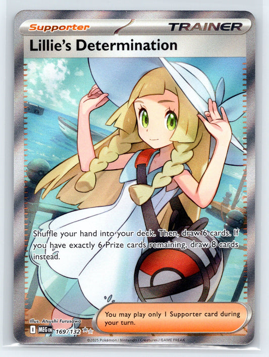 Lillie's Determination - #169/132 - ME01: Mega Evolution