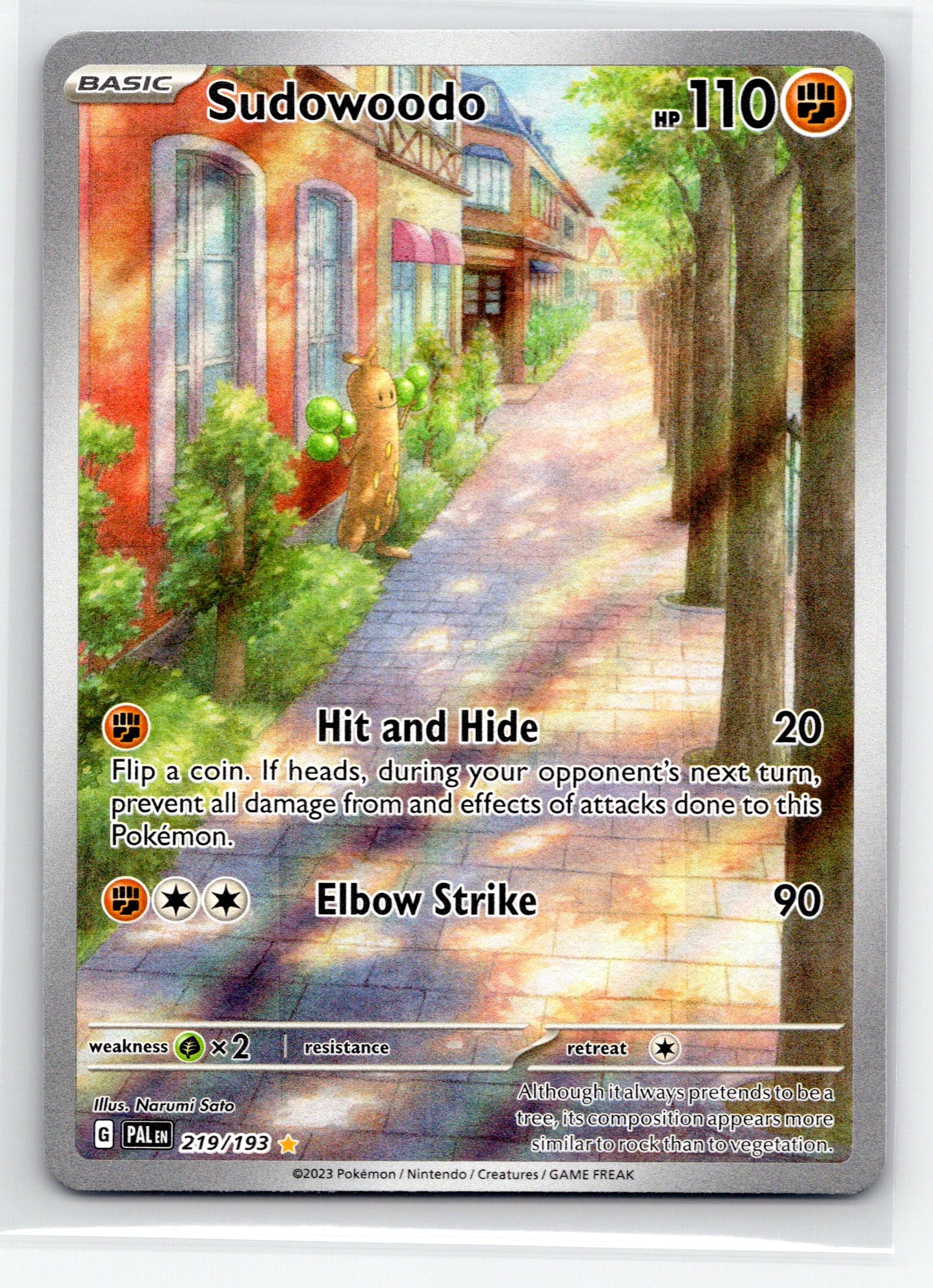 Sudowoodo - #219/193 - SV02: Paldea Evolved