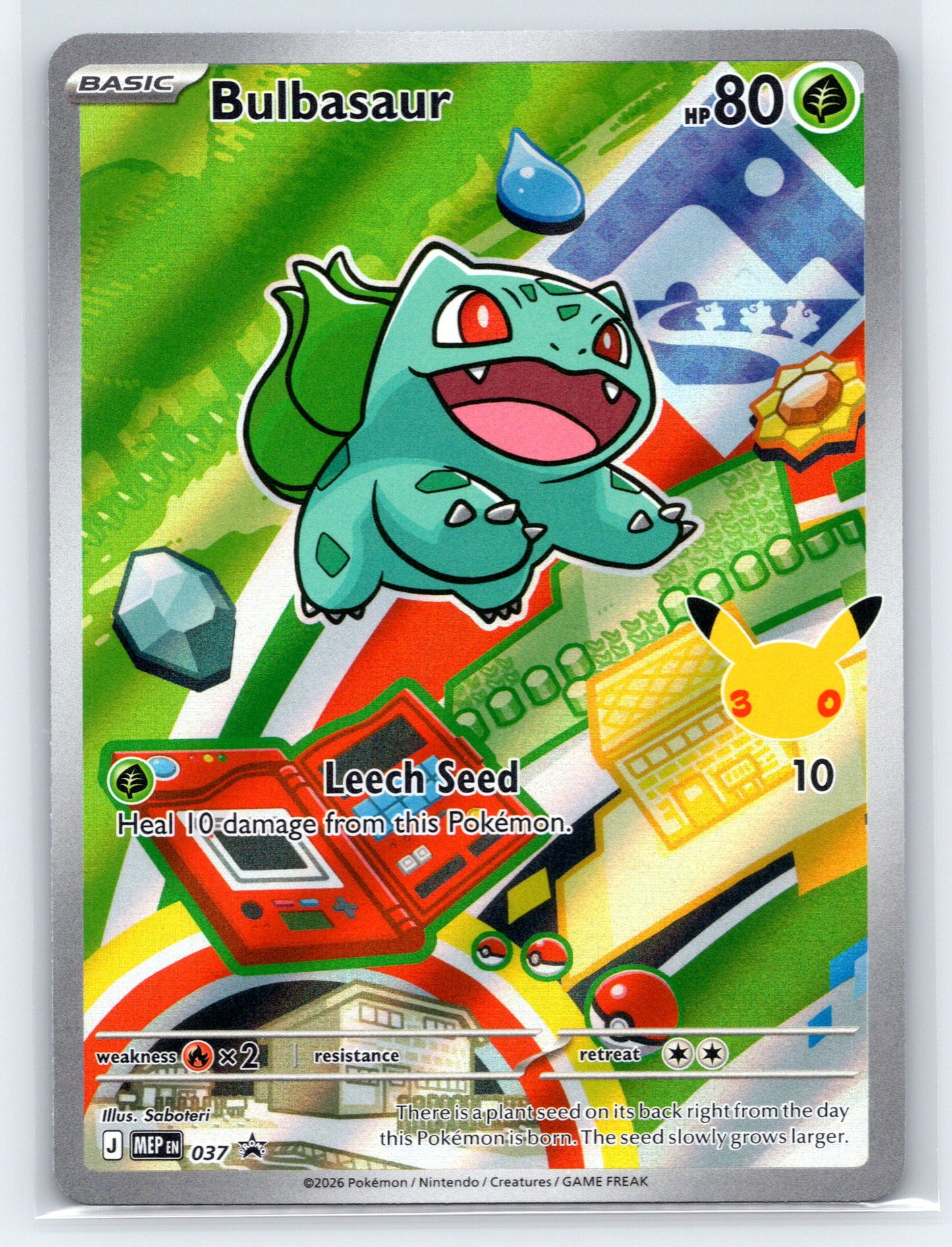 Bulbasaur - #037 - ME: Mega Evolution Promo