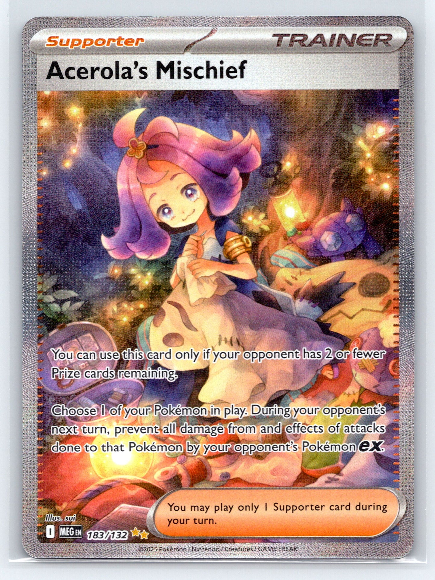 Acerola's Mischief - #183/132 - ME01: Mega Evolution