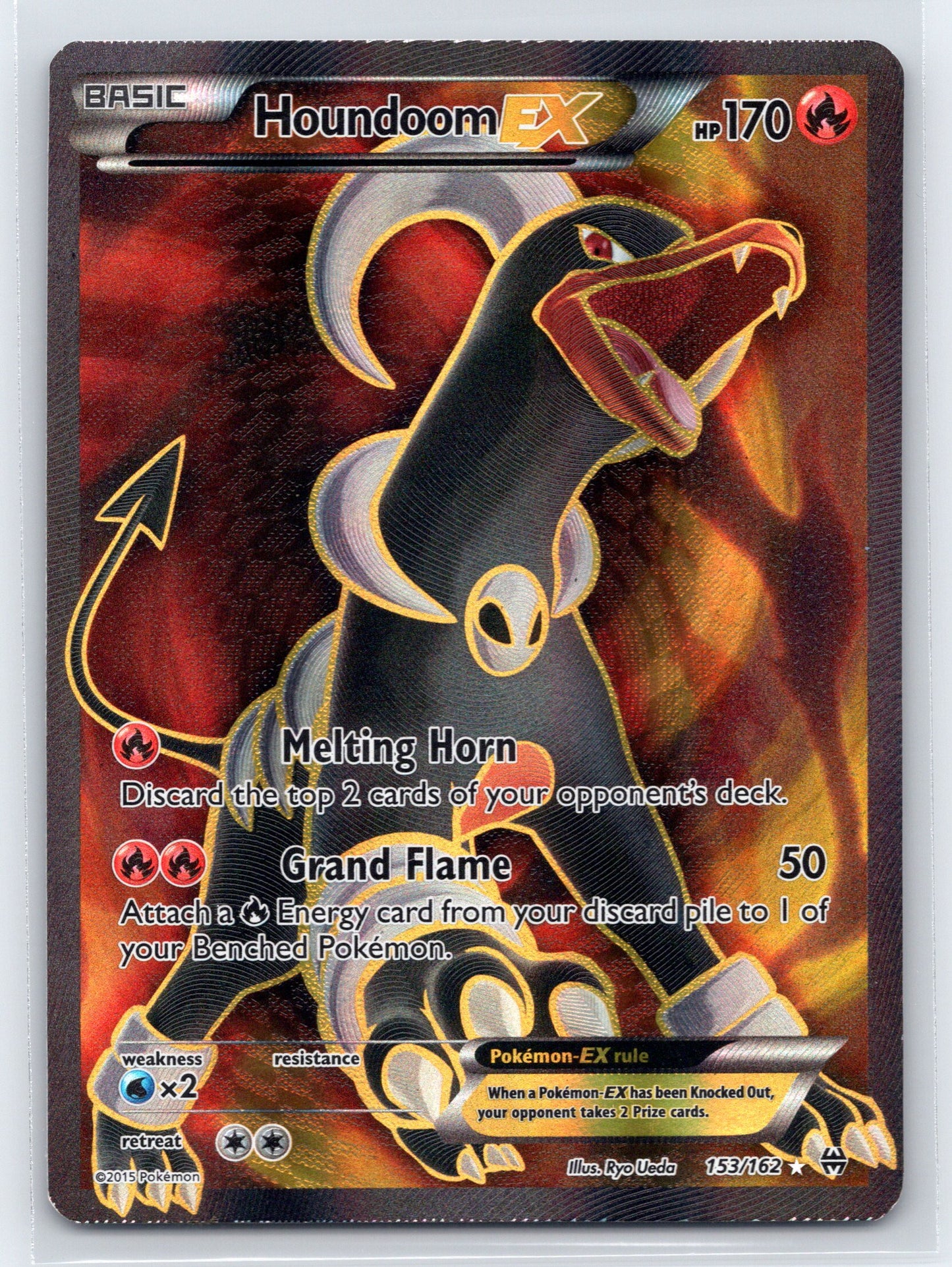 Houndoom EX (Full Art) - #153/162 - XY - BREAKthrough