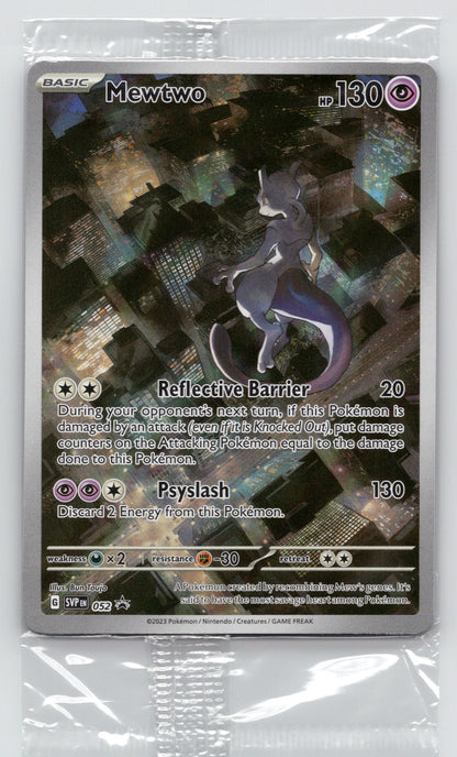 Mewtwo - #052 - SV: Scarlet & Violet Promo Cards SEALED