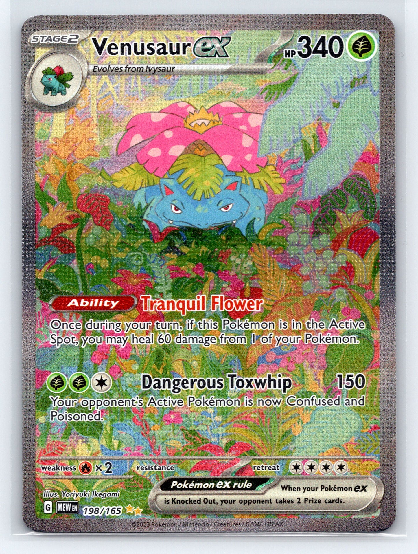 Venusaur ex - #198/165 - SV: Scarlet & Violet 151