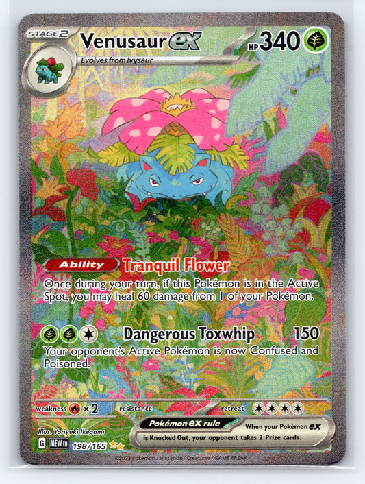 Venusaur ex - #198/165 - SV: Scarlet & Violet 151