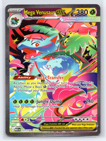 Mega Venusaur ex - #177/132 - ME01: Mega Evolution