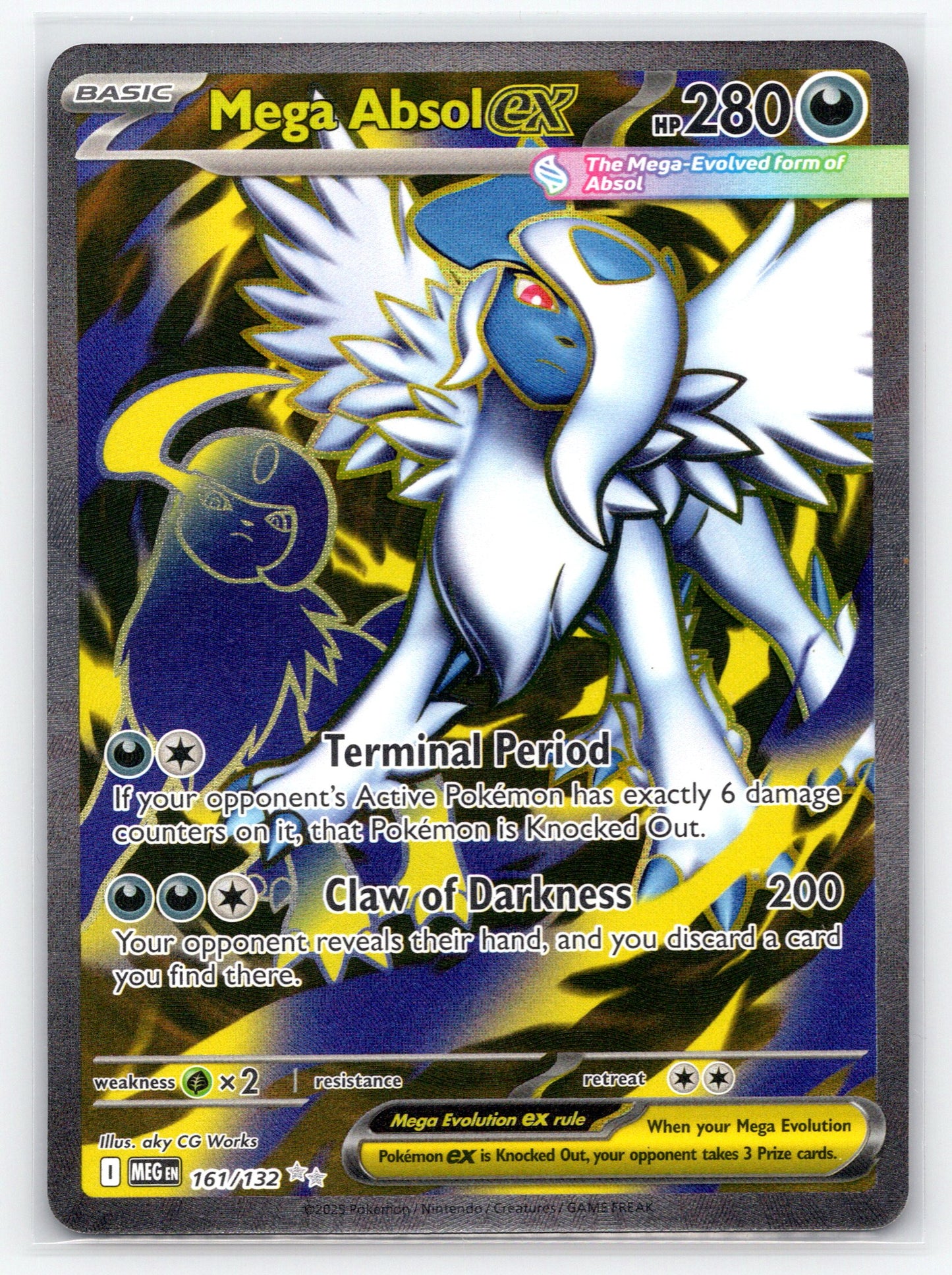 Mega Absol ex - #161/132 - ME01: Mega Evolution