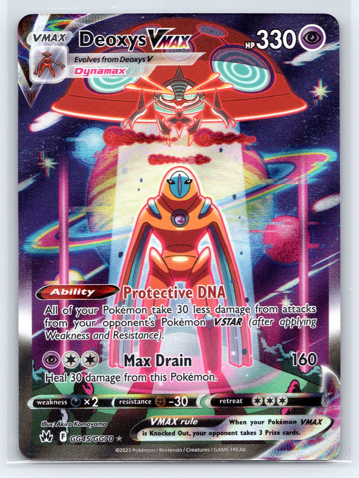 Deoxys VMAX - #222/172 - S12a: VSTAR Universe