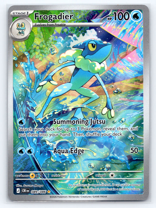 Frogadier - #089/086 - ME04: Chaos Rising