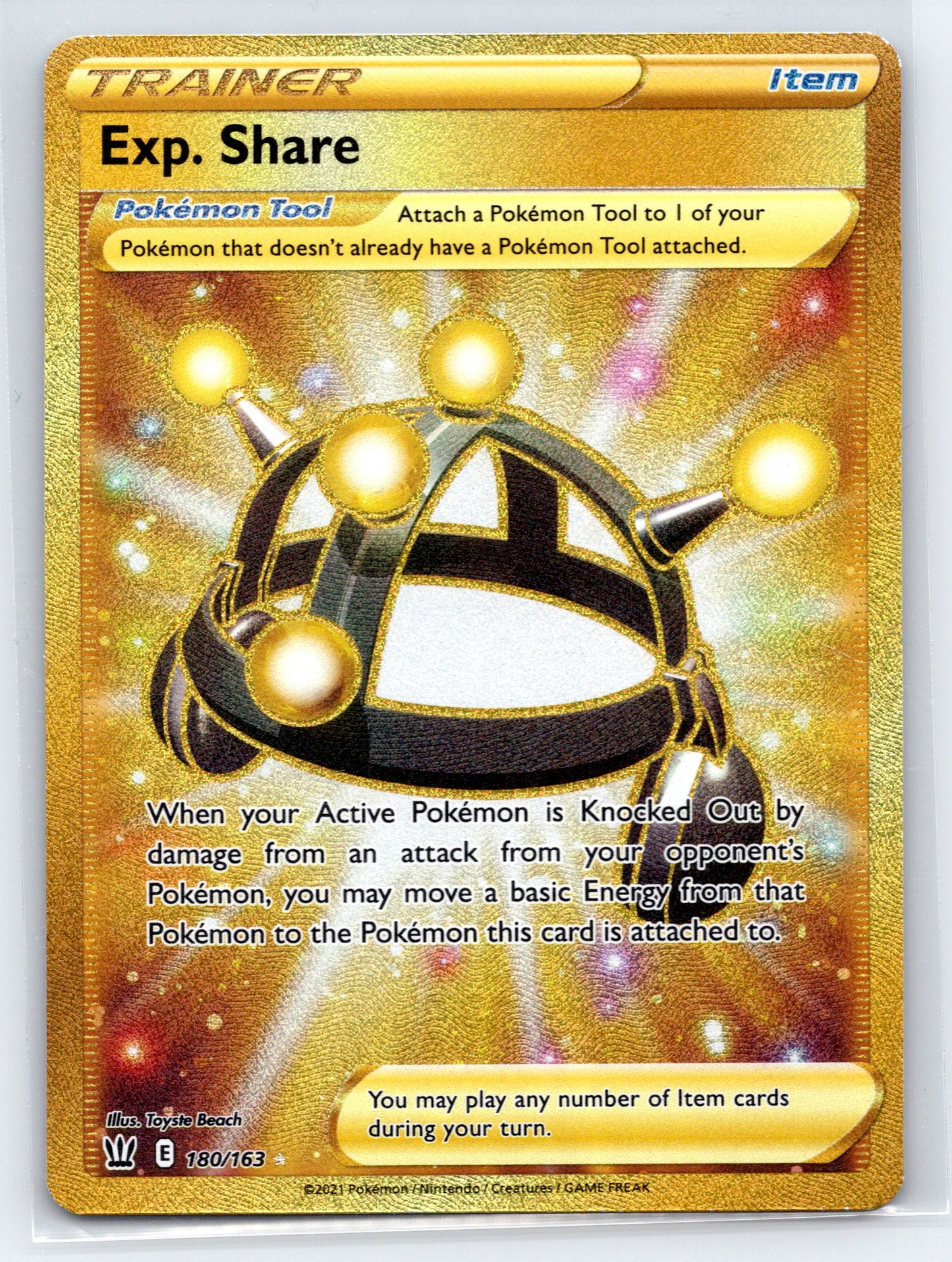 Exp. Share (Secret) - #180/163 - SWSH05: Battle Styles