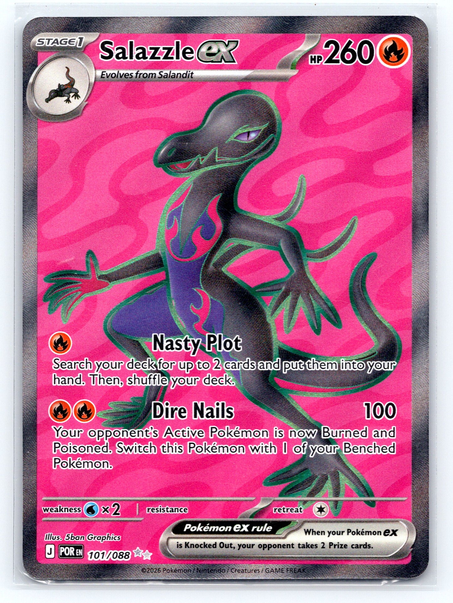 Salazzle ex - #101/088 - ME03: Perfect Order