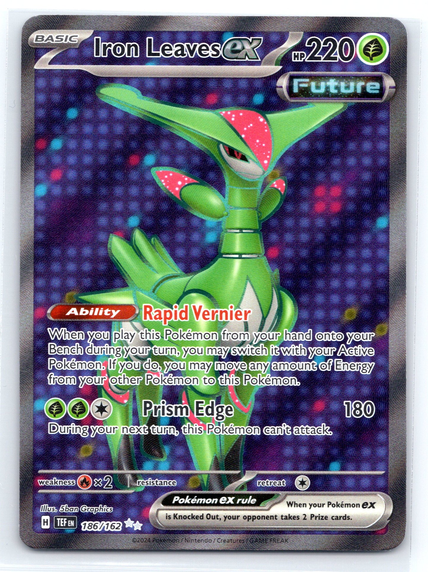 Iron Leaves ex - #186/162 - SV05: Temporal Forces