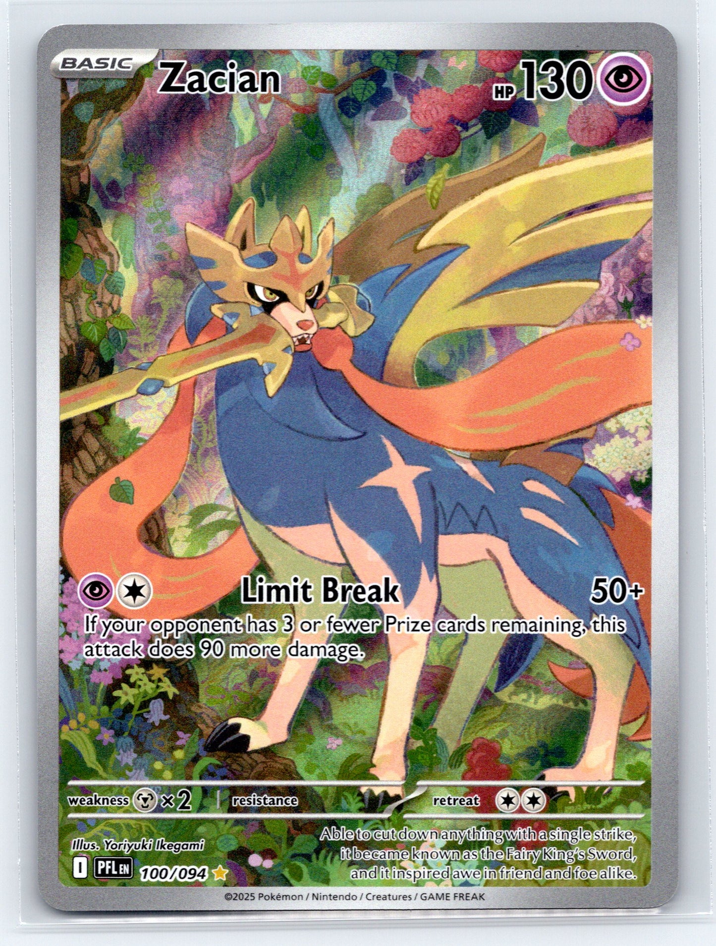 Zacian - #100/094 - ME02: Phantasmal Flames