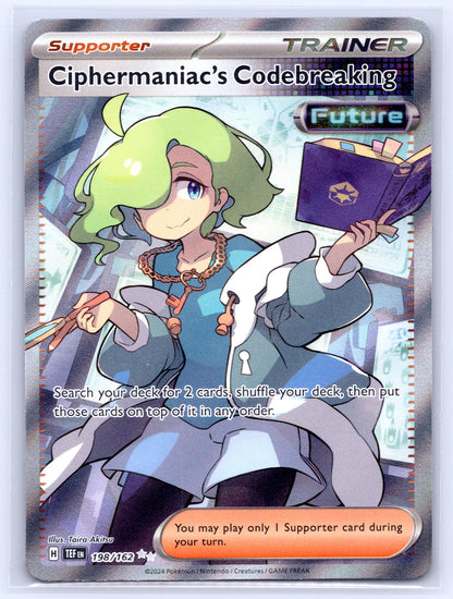 Ciphermaniac's Codebreaking - #198/162 - SV05: Temporal Forces