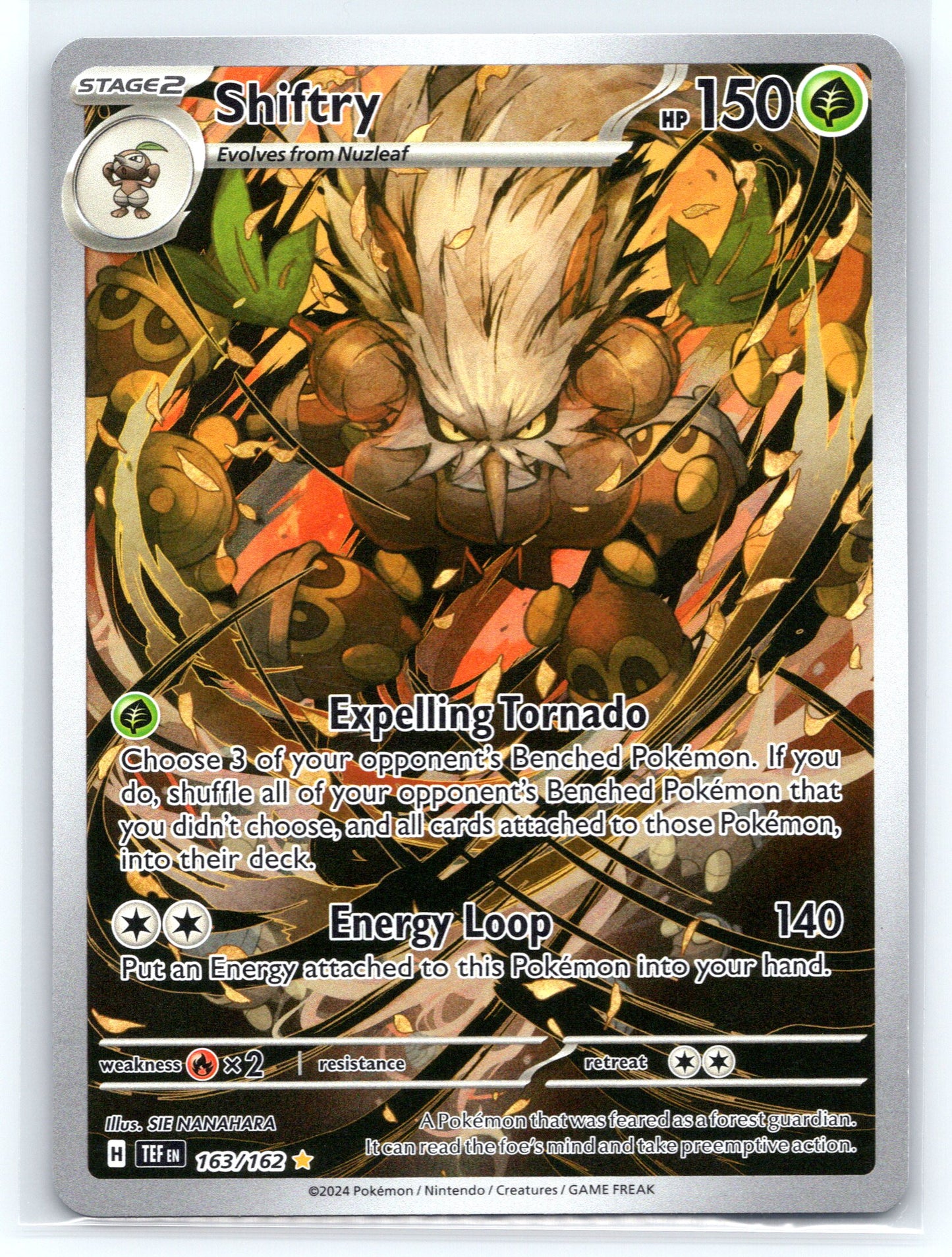 Shiftry - #163/162 - SV05: Temporal Forces