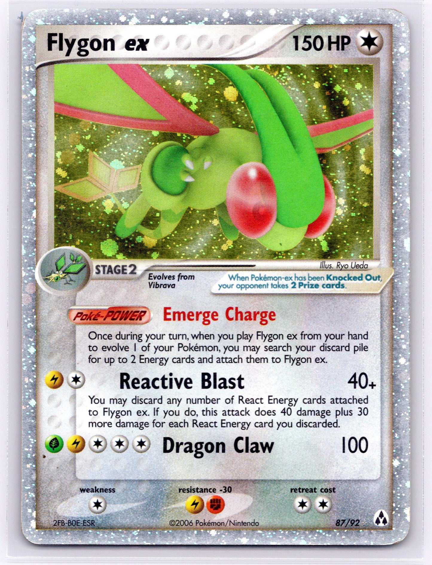 Flygon ex - #87/92 - Legend Maker