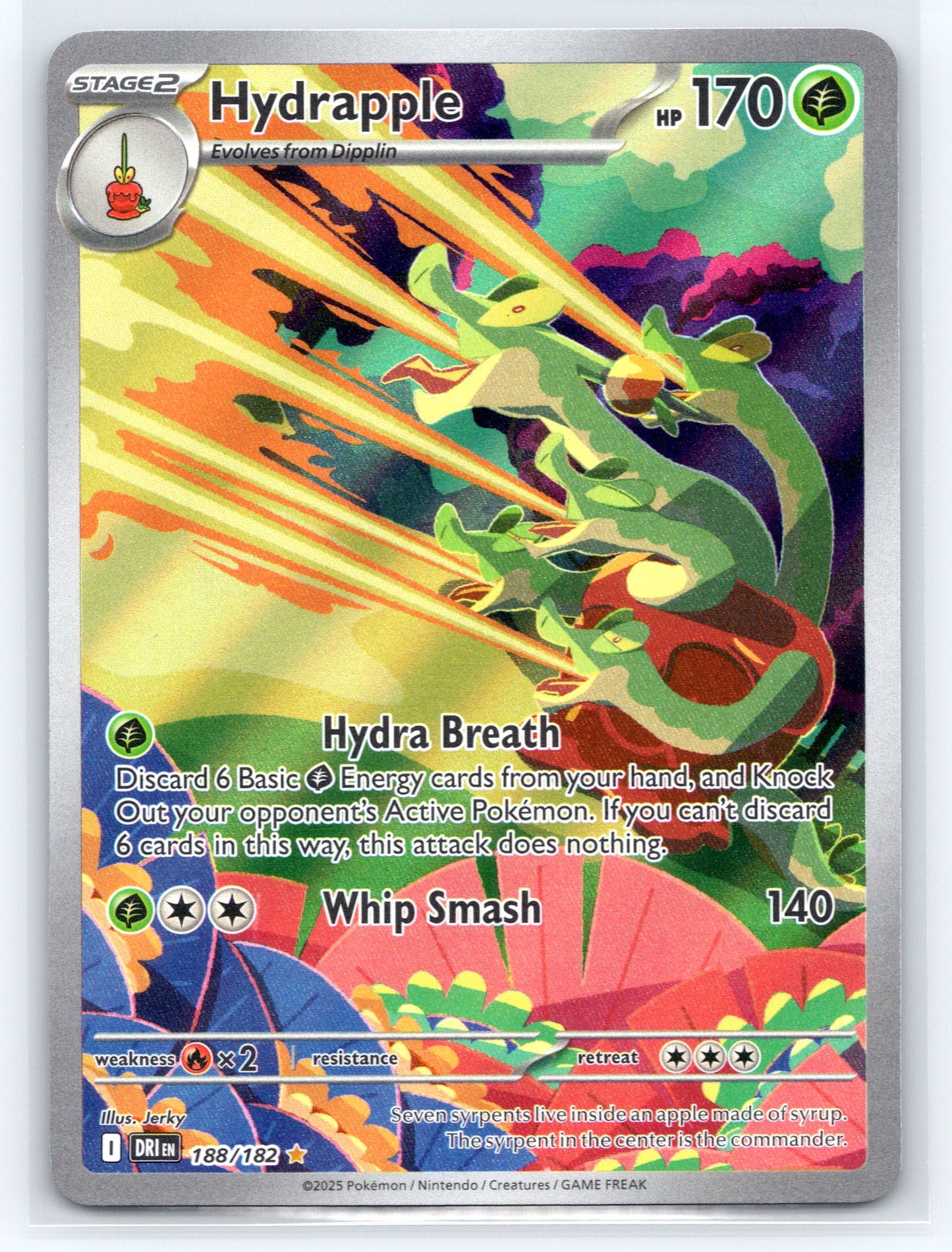 Hydrapple - #188/182 - SV10: Destined Rivals
