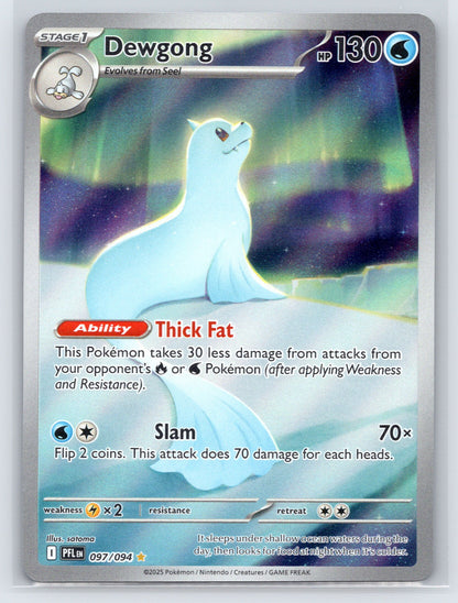 Dewgong - #097/094 - ME02: Phantasmal Flames