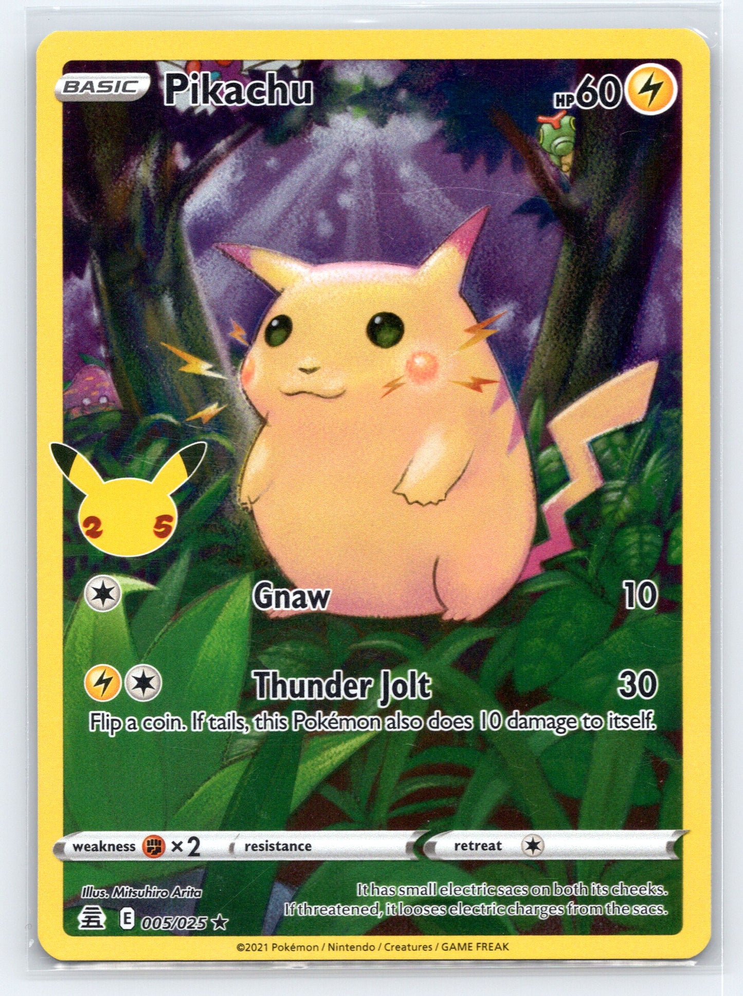 Pikachu - #005/025 -