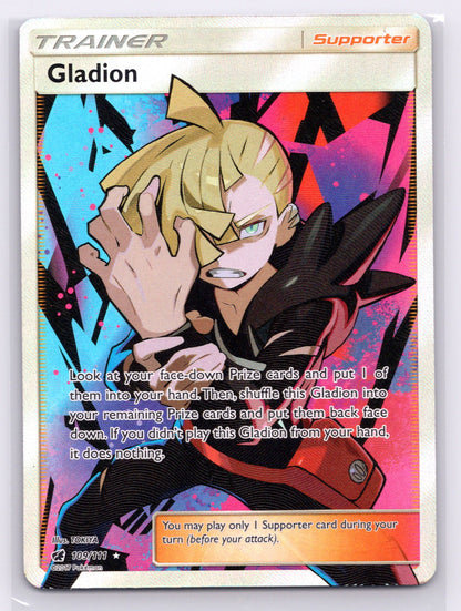 Gladion (Full Art) - #109/111 - SM - Crimson Invasion