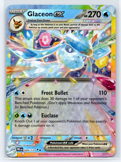 Glaceon ex - #026/131 - SV: Prismatic Evolutions
