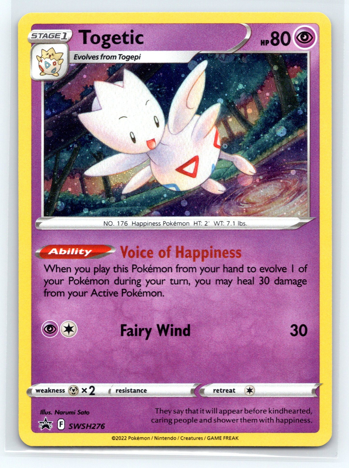 Togetic - #SWSH276 - SWSH: Sword & Shield Promo Cards