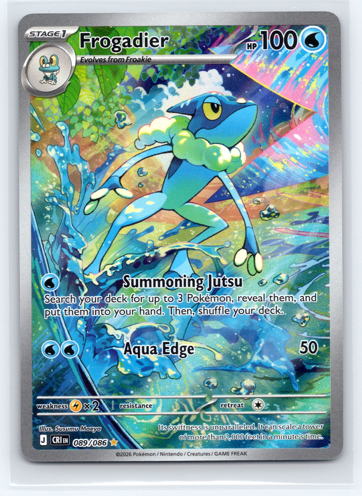 Frogadier - #089/086 - ME04: Chaos Rising
